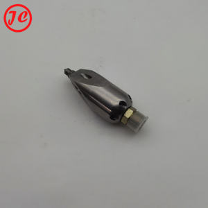 Насадка для очистки канализации и слива под заказ из нержавеющей стали высокого давления, вращающееся сопло для канализации - Product Image 3