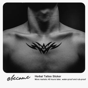 Tatuaje Temporal Personalizado <span class=keywords><strong>de</strong></span> Henna, Adhesivo Impermeable, Diseño Pequeño, Plantilla <span class=keywords><strong>de</strong></span> Transferencia para Brazo, para Hombres - Product Image 3