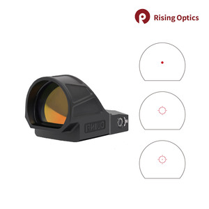 Mira Telescópica Cuinfi Falcon 1x26 Táctica Roja con Múltiples Retículas, Activación por Movimiento, Totalmente Multicapa, Mini Mira Reflex de Punto, 10 Niveles de Brillo, IPX7 - Product Image 6