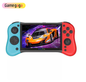 Consola de videojuegos portátil <span class=keywords><strong>Retro</strong></span> X12 Pro de 5,1 pulgadas, Gamepads externos, pantalla IPS con 5000 juegos de Arcade clásicos - Product Image 2