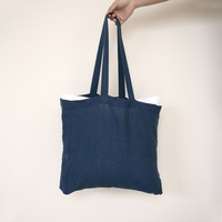 Sac fourre-tout en toile de lin 100 % recyclable, personnalisé, style rétro littéraire, grande capacité, écologique, pour femmes, voyages, shopping, sorties
