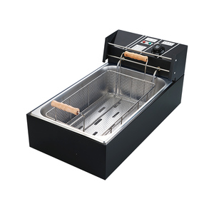 <span class=keywords><strong>Friteuse</strong></span> électrique commerciale multifonctionnelle 6L+6L de comptoir sans fumée à <span class=keywords><strong>induction</strong></span>, fabriquée à Zhongshan - Product Image 4