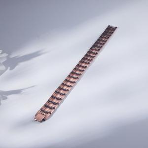Wholesale Popular Red <strong>Copper</strong> Magnetic Health Therapy Energy Bracelet <strong>Men</strong> Fashionable <strong>Bangles</strong> - Product Image 5