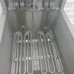 380V 18KW Restaurant Commercial Fournitures Alimentaire Machine 28L Électrique Debout Friteuse pour Pommes De Terre Chips Frites <span class=keywords><strong>Poisson</strong></span> - Product Image 5