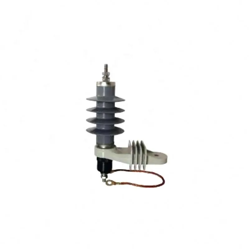 Best price9KV 5kA 10kA Series gapless lightning arrester polymer grounding lightning arrester for electrical distribution system