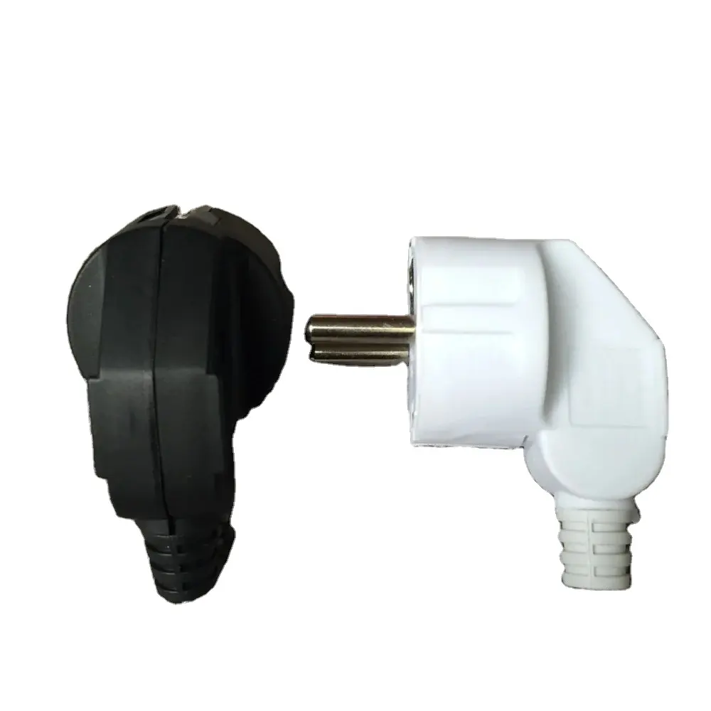 PP material 2 pin electronic schuko plug