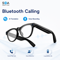 Gafas Inteligentes con Cámara y Logotipo Personalizado, con Traducción por IA, Grabación de Voz y Llamadas Bluetooth para Compradores OEM