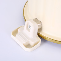 Batterie de cuisine antiadhésive de grande capacité Micro autocuiseur Maifan Stone Pot à soupe Push Pull Lock Pot à pression avec couvercle