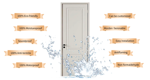 Suncity PORTES WPC portes en bois étanches salle de bain chambre appartement entrée <span class=keywords><strong>pas</strong></span> cher prix <span class=keywords><strong>d</strong></span>'usine vente en gros <span class=keywords><strong>Porte</strong></span> WPC - Product Image 6