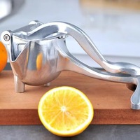 Hoogwaardige Roestvrijstalen Handmatige Fruitpers Met Deksel Wegwerp Servies Keuken Gereedschap Voor Citroen Sinaasappelsap Knijpen