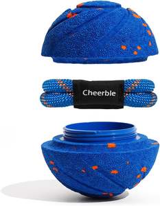 Cheerble için IPX7 su geçirmez turuncu E-TPU malzeme akıllı interaktif köpek oyuncak Modern otomatik hareketli zıplayan Bouncing topu römorkör - Product Image 1