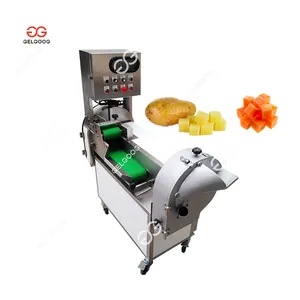 Profissional Industrial 3 Formas Cenoura Dicing Vegetal Corte Batata Shredder Cortador Máquina Para Cebola