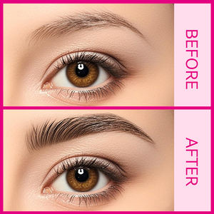 Lot de 3 stylos contour pour sourcils imperméables avec embouts micro-fourche à trois branches pour créer des sourcils d'apparence naturelle sans effort - Product Image 3