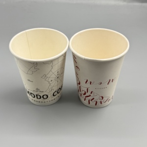 Gobelets à café en papier à double paroi, conformes aux normes alimentaires, vente en gros, impression personnalisée pour boissons chaudes, restaurants, plats à emporter - Product Image 2