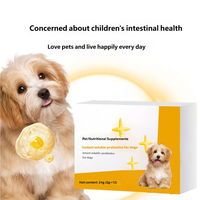 Granulés de Probiotiques et Vitamines Premium OEM Efficaces pour Animaux de Compagnie, 2g par Unité, avec Emballage Personnalisé pour Complément Alimentaire Santé Chiens et Chats