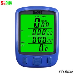 Compteur de vélo Sunding SD-563AB filaire, étanche IPX7, avec affichage en km/h pour la course à pied et le cyclisme - Product Image 3