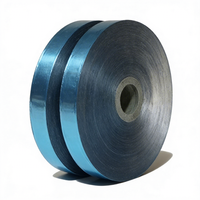 Film Mylar bleu souple résistant aux hautes températures, film barrière en PET polyester pour le blindage des câbles, conduit d'air flexible HAVC