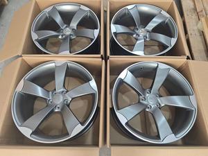 Rines de Aleación Populares Chinos YQ 5x112 de 18, 19 y 20 Pulgadas en Negro Brillante/Negro Mate de Cinco Radios para Coche <span class=keywords><strong>Audi</strong></span> <span class=keywords><strong>RS</strong></span> - Product Image 6