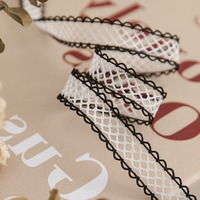 Accessoires vestimentaires : Bande élastique en dentelle maillée, Ruban de couture en nylon, Ceinture élastique, Sous-vêtements, Textile de maison, Sacs DIY
