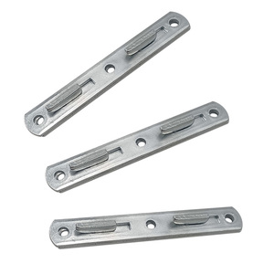 Nhiệm vụ nặng nề kim loại đồ nội thất phần cứng phụ kiện sắt khung giường kết nối đường sắt khung cho phòng ngủ sử dụng - Product Image 2