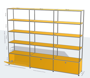 Système modulaire en acier inoxydable sans formaldéhyde, couleurs personnalisables, usine chinoise - Product Image 1