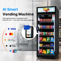 Distributeur automatique intelligent IA avec vision artificielle, prix dynamique et surveillance à distance pour les entreprises de vente au détail à fort retour sur investissement