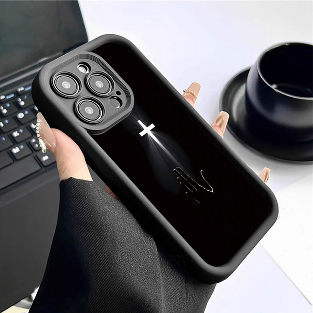 Will Touch Cross Light Print Ladder Lens Style Shockproof TPU Mobile Phone Cover Case for Samsung Galaxy A07 A17 A56 S26 Ultra