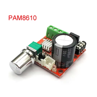 PAM8610 Mini Carte Amplificateur TDA2030 Amplificateur Stéréo Pure Classe D 12V 10W