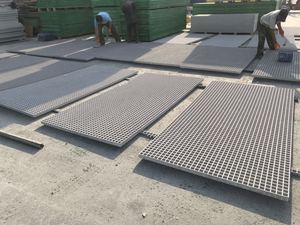 Grilles de sol en fibre de verre, profilés GRP, grilles composites FRP, couvercles de caniveau, grilles de sol FRP pour trottoirs et canalisations d'évacuation - Product Image 5
