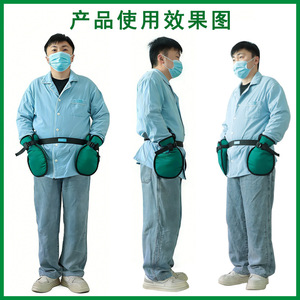 Gants de retenue pour la taille et les mains Yuqilin, doublure en polaire verte, taille unique, protection des poignets pour adultes - Product Image 2