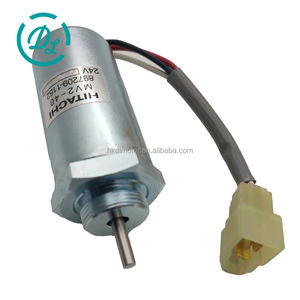 EexcavaStart Stop Solenoid 8-97209115-2 8972091152 para motores 4LE2-Reemplazo duradero para ZX75UR - Product Image 1