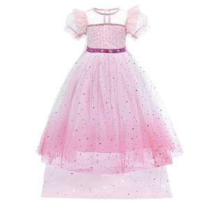 Nuovo vestito da principessa <span class=keywords><strong>Elsa</strong></span> Costume Cosplay per ragazze festa di Halloween vestito da regina delle nevi vestito da principessa Cosplay - Product Image 4