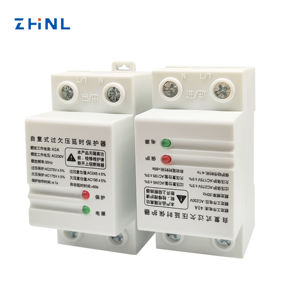 Montaje automático debajo <span class=keywords><strong>de</strong></span> Servo Din Rail Monofásico Voltaje Corriente Volt Ampere Protector Motores y controladores - Product Image 1