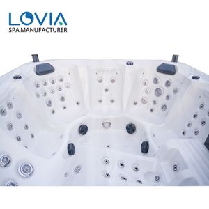 Factory Square Precios baratos Whirlpool Outdoor SPA Bañera de hidromasaje <span class=keywords><strong>jacuzzi</strong></span> de 6 personas - Product Image 4