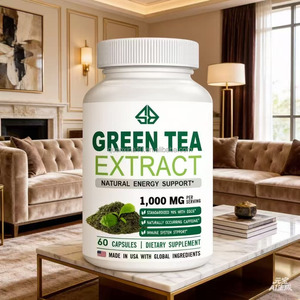 Extracto de Té Verde 1000 mg, Rico en Polifenoles EGCG, Apoya la Energía y la Salud Inmunológica, Cápsulas para Adultos - Product Image 4