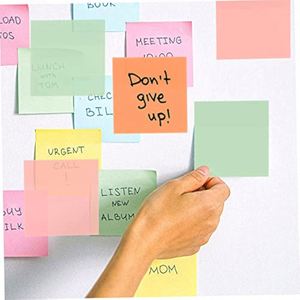 Colorful PET Sticky Notes High Viscosity Waterproof Translucent Label <b>Memo</b> <b>Pad</b> for School Office Wholesale Promotion - Product Image 2