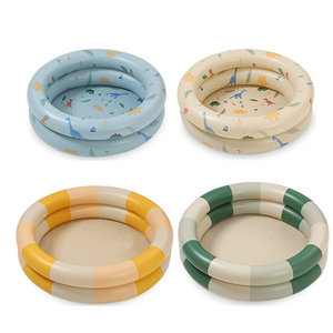 Bán Buôn Thương Hiệu Tùy Chỉnh Đầy Màu Sắc Vòng Bé Hồ Bơi Trẻ Em <span class=keywords><strong>Inflatable</strong></span> Đồ Chơi Hồ Bơi Bé Con Chèo Bơi Bóng Hồ Bơi - Product Image 1