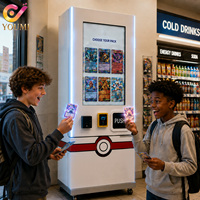 Máquina Expendedora Comercial de Cartas Coleccionables Pokémon Sin Efectivo con 1 Año de Garantía para Venta Rápida de Paquetes y Cajas de Cartas