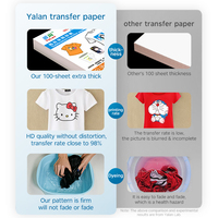 Rouleau de papier de sublimation de teinture instantanée pour T-shirts Tasses Tasses Rouleau de papier de transfert Conception de vêtements Papier de sublimation de transfert de chaleur