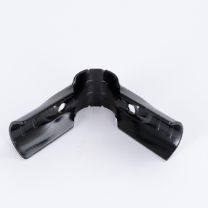Giunto per Tubi H-3 Nero Tipo <span class=keywords><strong>Lean</strong></span> <span class=keywords><strong>Pipe</strong></span> per <span class=keywords><strong>Rack</strong></span> 3D a 90 Gradi - Product Image 3