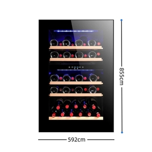 Enfriador de Vino Termoeléctrico Vanace 2024 BW-35D3 con Logotipo Personalizado, Bajo Nivel de Ruido, 35L, <span class=keywords><strong>12</strong></span> <span class=keywords><strong>Botellas</strong></span>, Refrigerador - Product Image 2