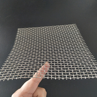 Maille de fil métallique ondulée en acier inoxydable 316L, 200 mailles, pour la classification des poudres métalliques