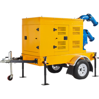 Boîte silencieuse insonorisée Pompe auto-amorçante silencieuse Pompe d'amorçage de camion Pompe à eau pour moteur diesel