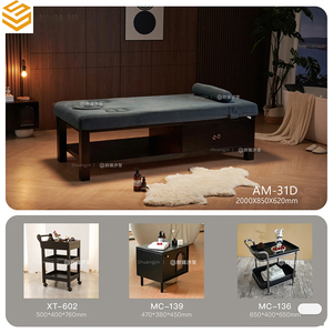 Table De <span class=keywords><strong>Massage</strong></span> Hydrothérapie professionnelle <span class=keywords><strong>Lit</strong></span> de <span class=keywords><strong>massage</strong></span> aquatique avec cadre en bois pour soins de beauté - Product Image 4