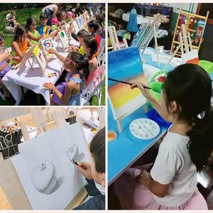 Sinh Thái Thân Thiện Với 9X16Inch A-Khung Nghệ Sĩ Sơn Giá Vẽ Tranh Bảng Gỗ Hiển Thị Giá Vẽ Nghệ Sĩ Mini Trẻ Em Giá Vẽ - Product Image 4