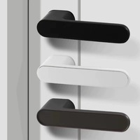 Envío rápido, manija de puerta de madera Digital inteligente, puerta de entrada, diseño moderno, sistema de bloqueo de Hotel para apartamento, apertura sin llave con huellas dactilares