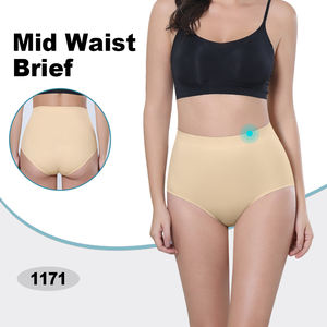 Dikişsiz Görünmez Şekillendirici Yüksek Bel Orta Bel Külot Tanga - Product Image 2