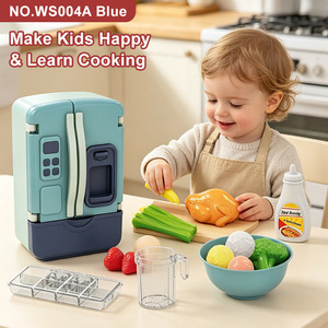 Frigorifero <span class=keywords><strong>Giocattolo</strong></span> Personalizzato per Bambini, Set Mini <span class=keywords><strong>Frigo</strong></span> con Accessori Alimentari Simulati - Product Image 3