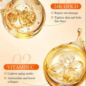 Crème Visage Raffermissante et Hydratante au Collagène 24K, Éclaircissante, Lissante Anti-Rides, Soin de la Peau, Vente en Gros OEM - Product Image 5
