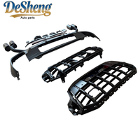 Kit de conversion Plug-and-play pour Audi Q7, mise à niveau vers SQ7, calandre, ailerons, silencieux arrière, pare-chocs, phares, garde-boue, capot.